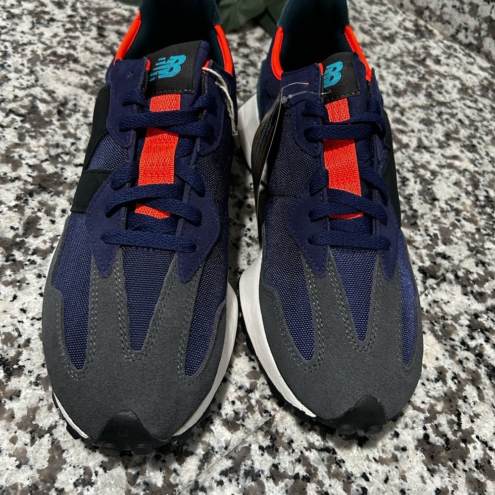 NWT New Balance 327’ Lagoon Storm Blue Shoes Sz 11. - Picture 8 of 16